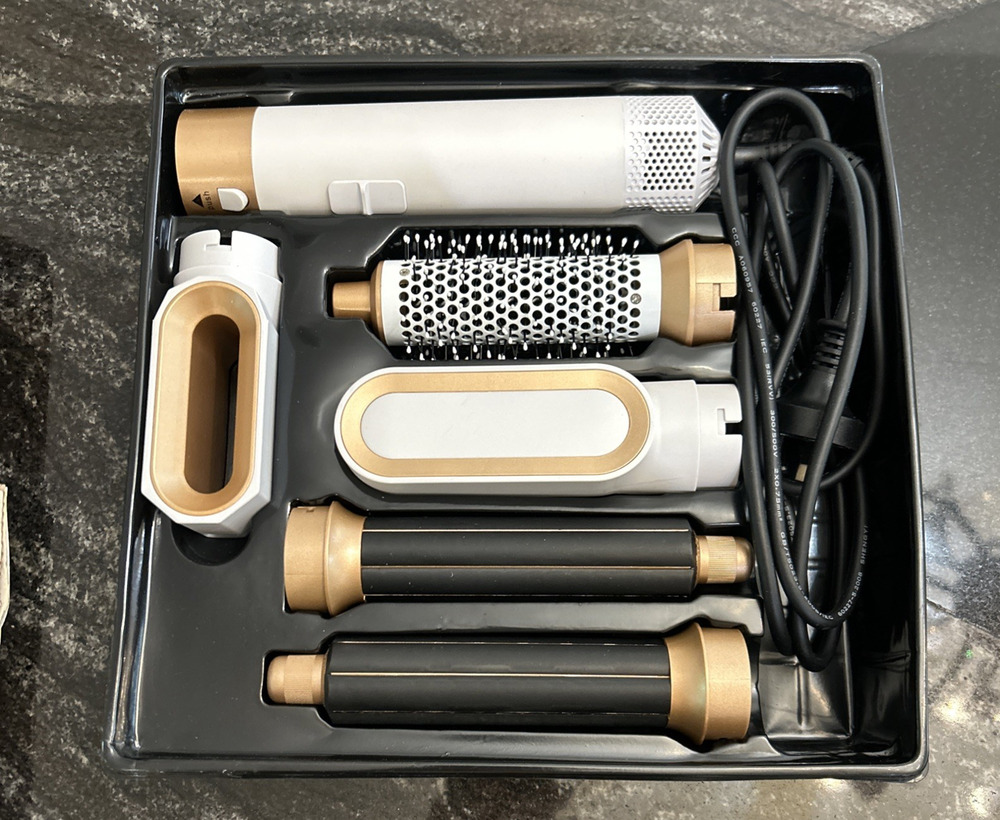 5 in 1 Multi Function Blow Dryer Hot Air Comb Brush Styling High Speed